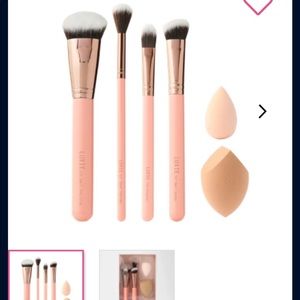 Luxie Radiant set Bronze & Glow Rose Gold Collection